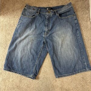 Vintage Y2K Sean John Blue Denim Shorts
